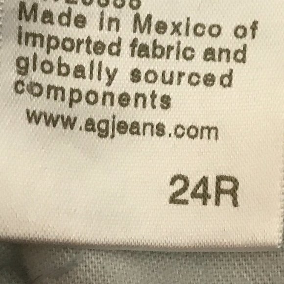 AG Adriano Goldschmied The Legging Super Skinny Ankle Distressed Jeans size 24R - Picture 5 of 11